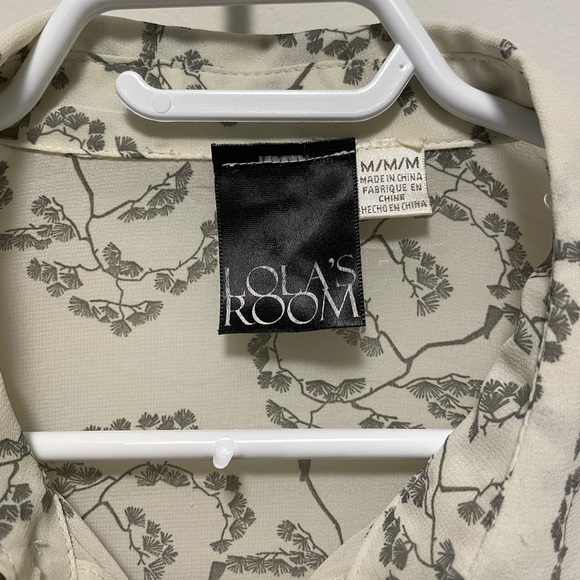 EUC Lola’s Room sheer blouse - Picture 2 of 4